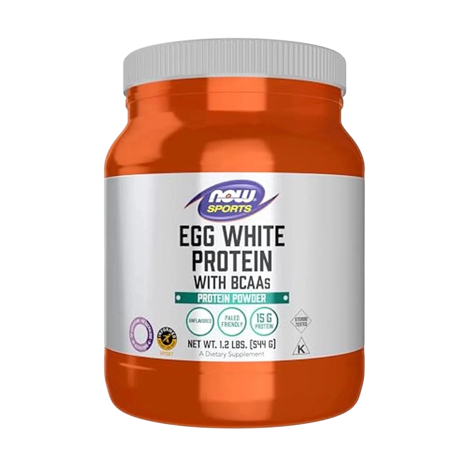 Proteína de Clara de Huevo 544g – NOW Foods-Wellu