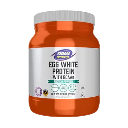 Proteína de Clara de Huevo 544g – NOW Foods-Wellu