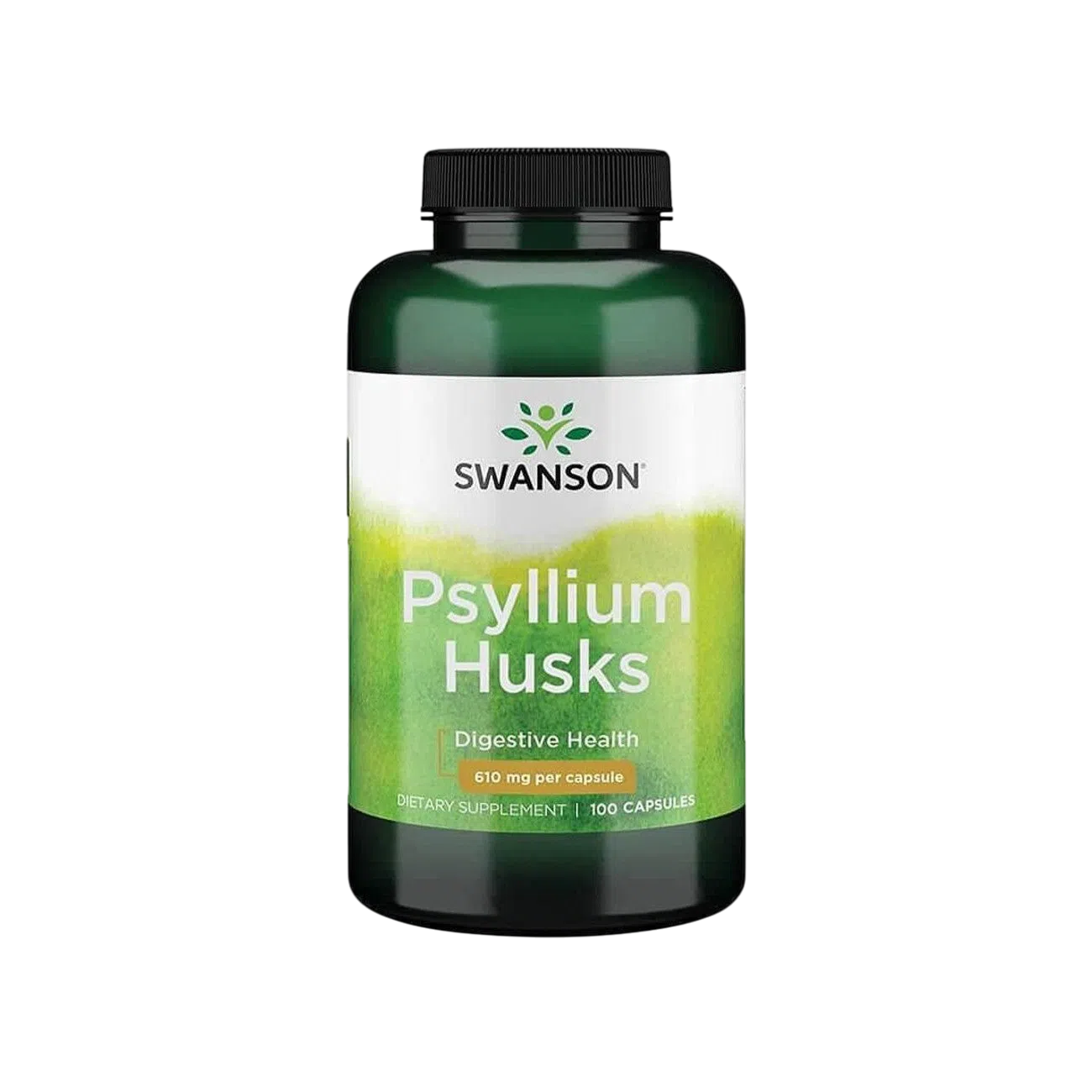 Pysillium Husk 610mg, 100 Caps – Swanson-Wellu