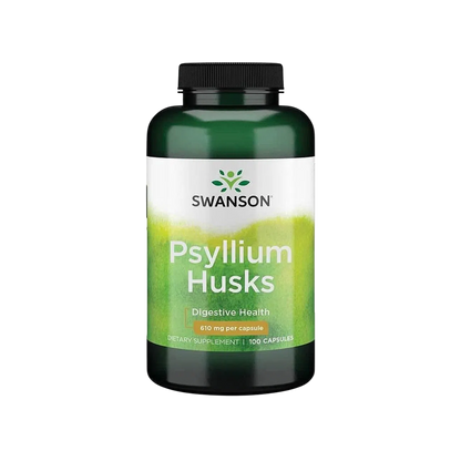 Pysillium Husk 610mg, 100 Caps – Swanson-Wellu