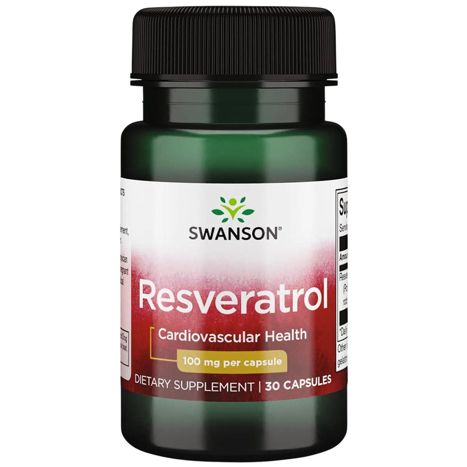 Resveratrol 100mg, 30Caps – Swanson-Wellu