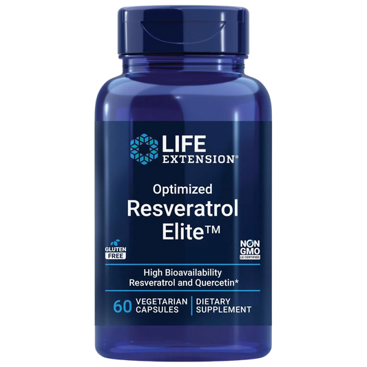 Resveratrol Optimizado Elite, 60 Cáp – Life Extension-Wellu