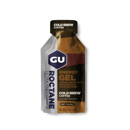 Roctane Gel Energía, Cold Brew Coffee 32g – GU Energy-Wellu