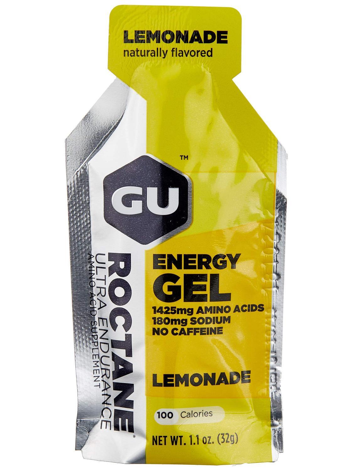 Roctane Gel Energía, Lemonade (24 gels 32g) – GU Energy-Wellu