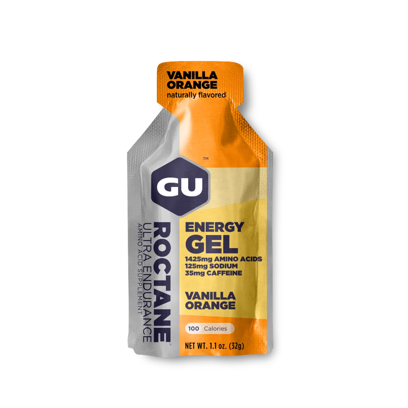 Roctane Gel Energía, Vanilla Orange 32g – GU Energy-Wellu