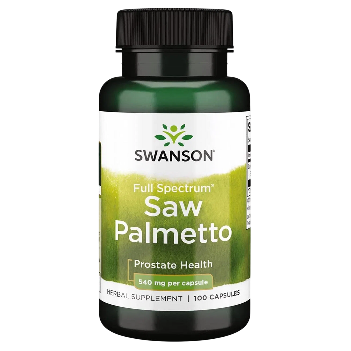 Saw Palmetto 540mg, 100 Caps – Swanson-Wellu