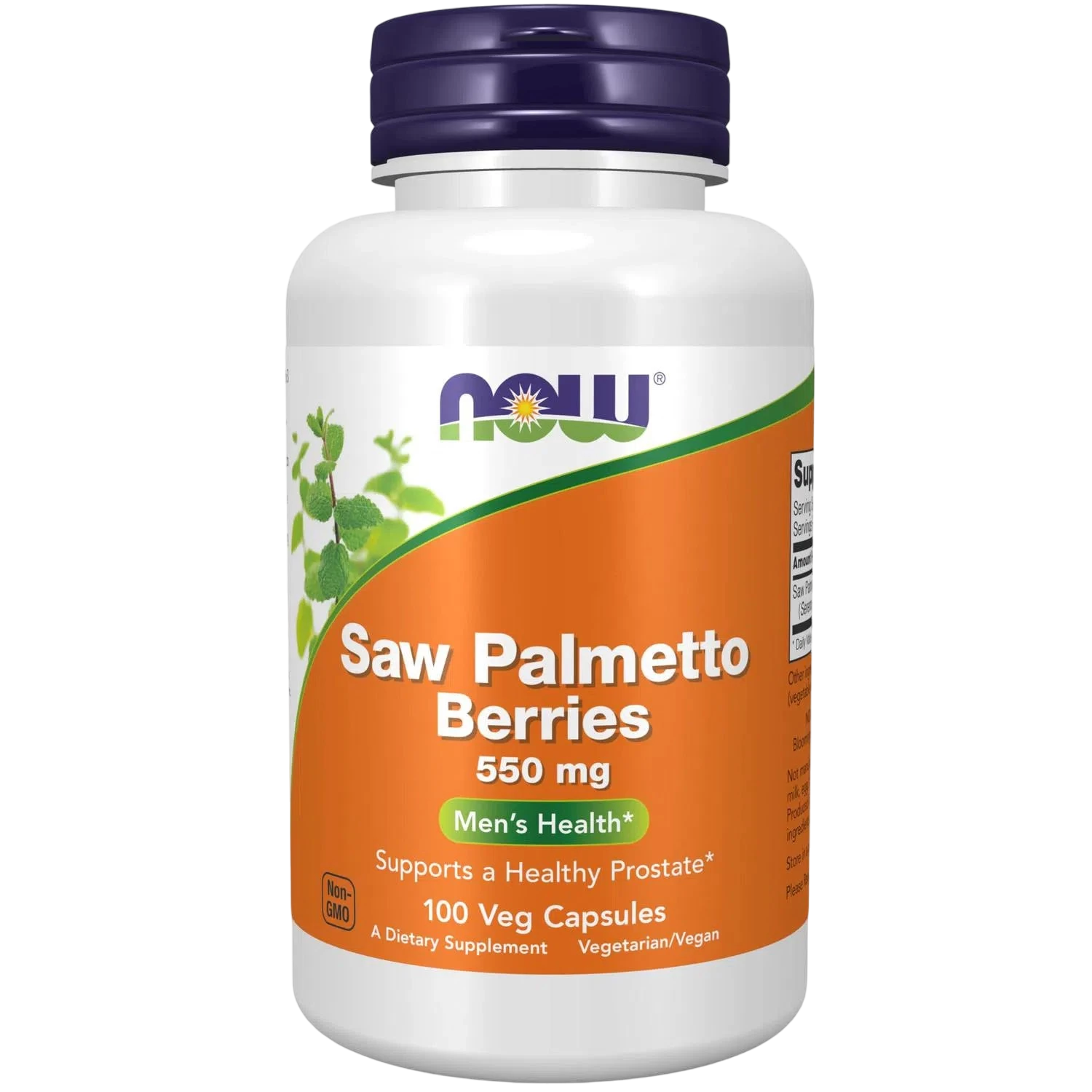 Saw Palmetto (Próstata Saludable), 100 caps – NOW Foods-Wellu