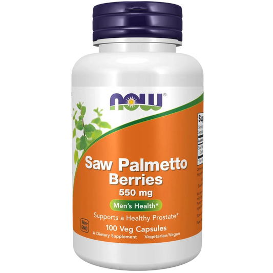 Saw Palmetto (Próstata Saludable), 100 caps – NOW Foods-Wellu