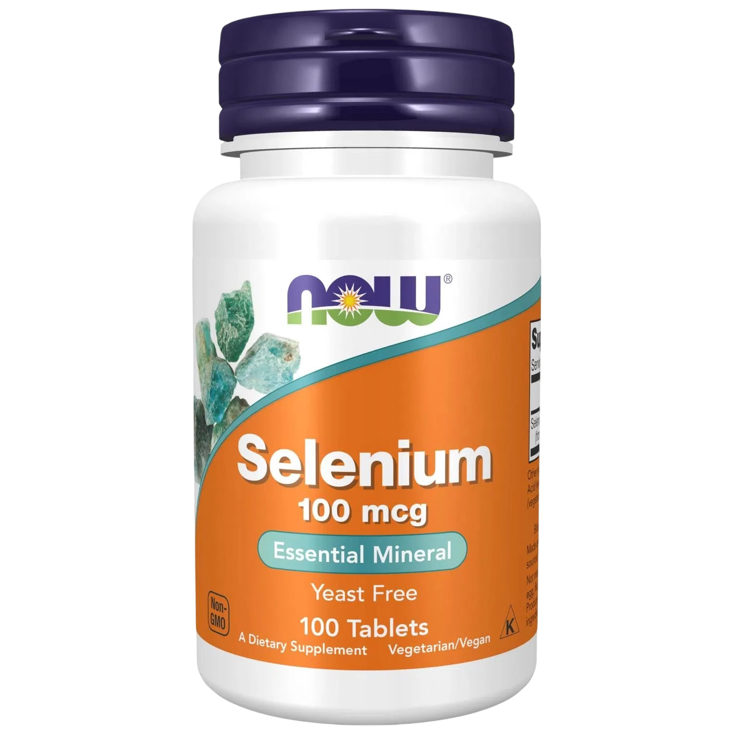 Selenio de 100 mcg, 100 Tabletas – NOW Foods-Wellu