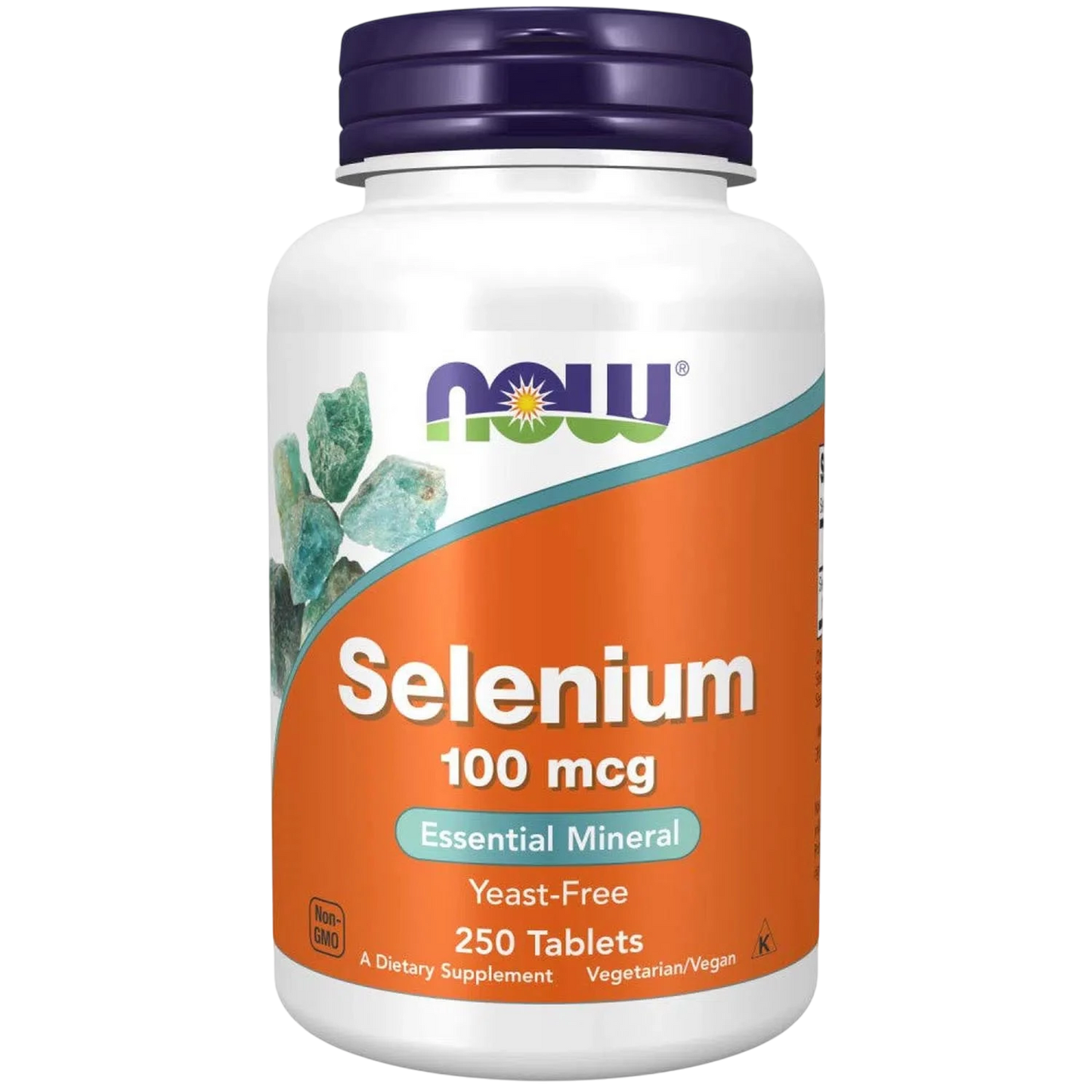 Selenio de 100 mcg, 250 Tabletas – NOW Foods-Wellu