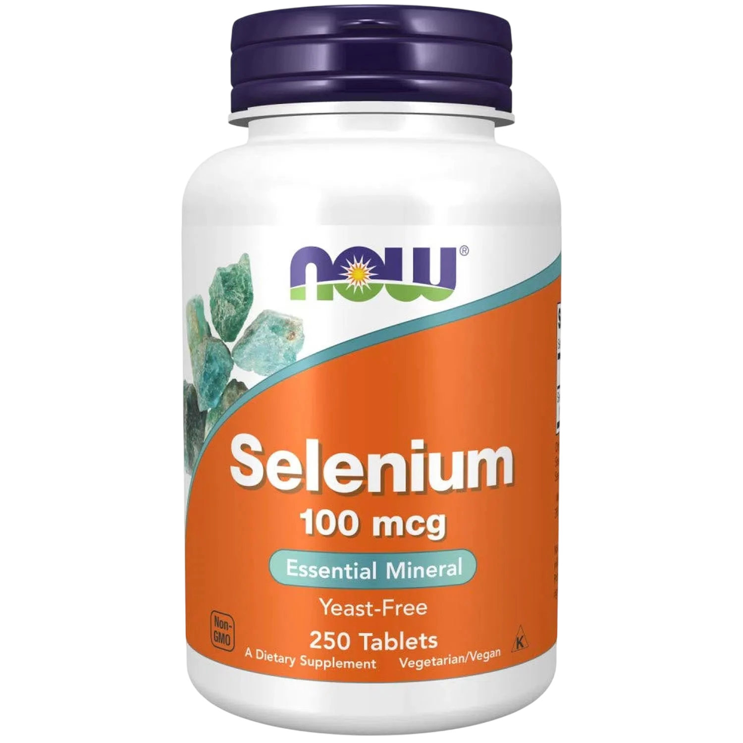 Selenio de 100 mcg, 250 Tabletas – NOW Foods-Wellu