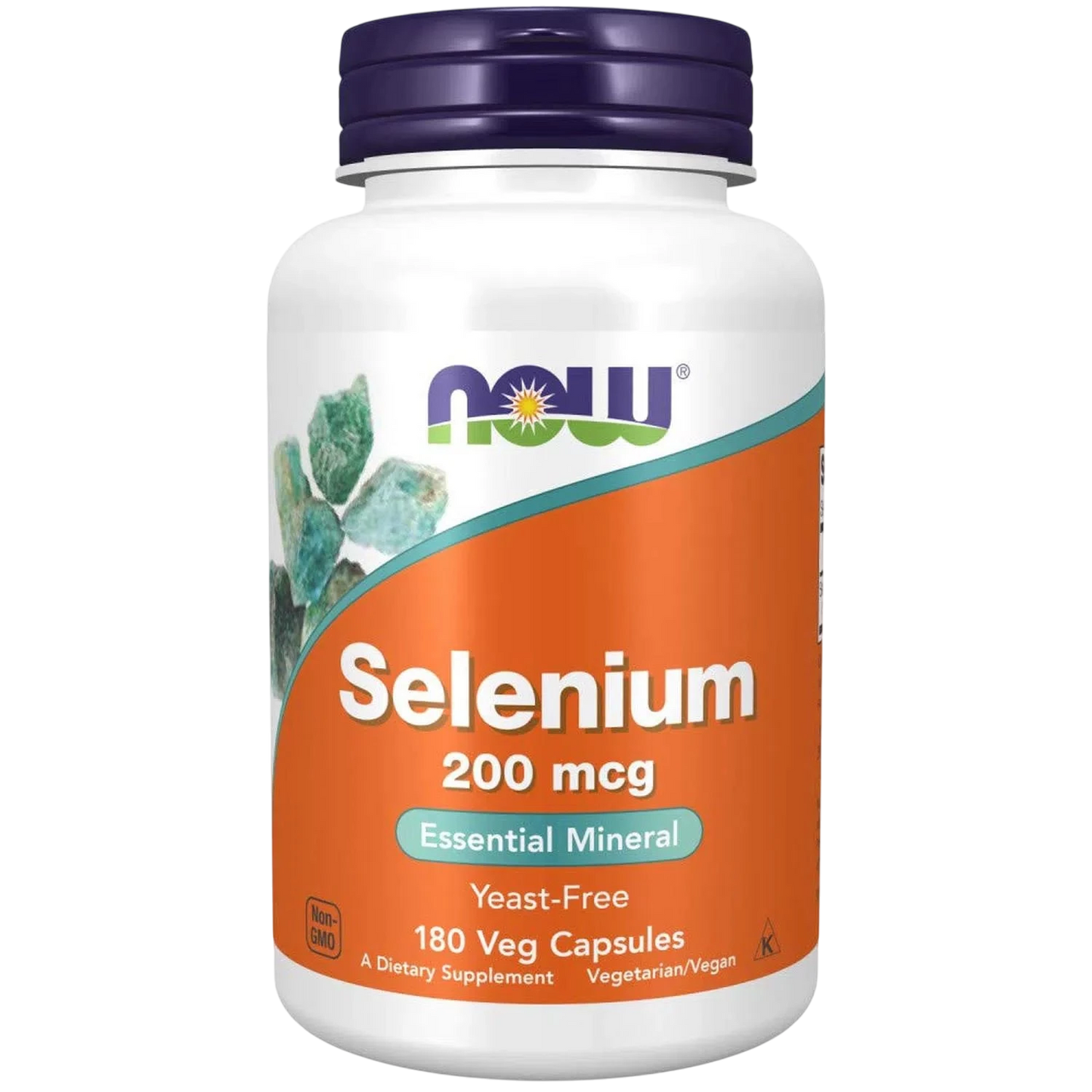 Selenio de 200 mcg, 180 Cápsulas Veg – NOW Foods-Wellu