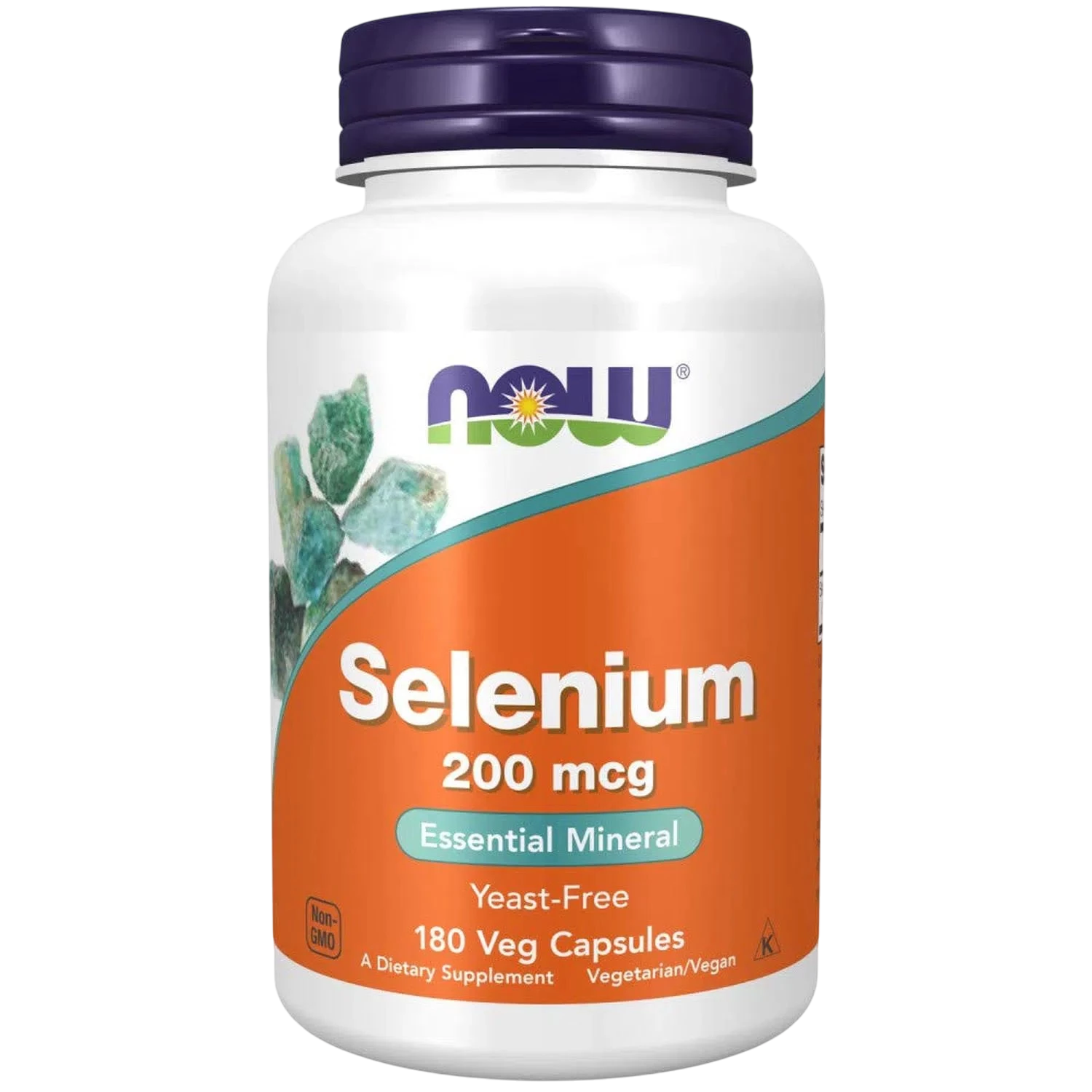 Selenio de 200 mcg, 180 Cápsulas Veg – NOW Foods-Wellu