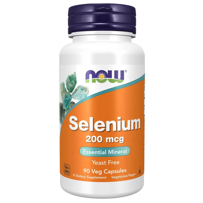 Selenio de 200 mcg, 90 Cápsulas Veg – NOW Foods-Wellu