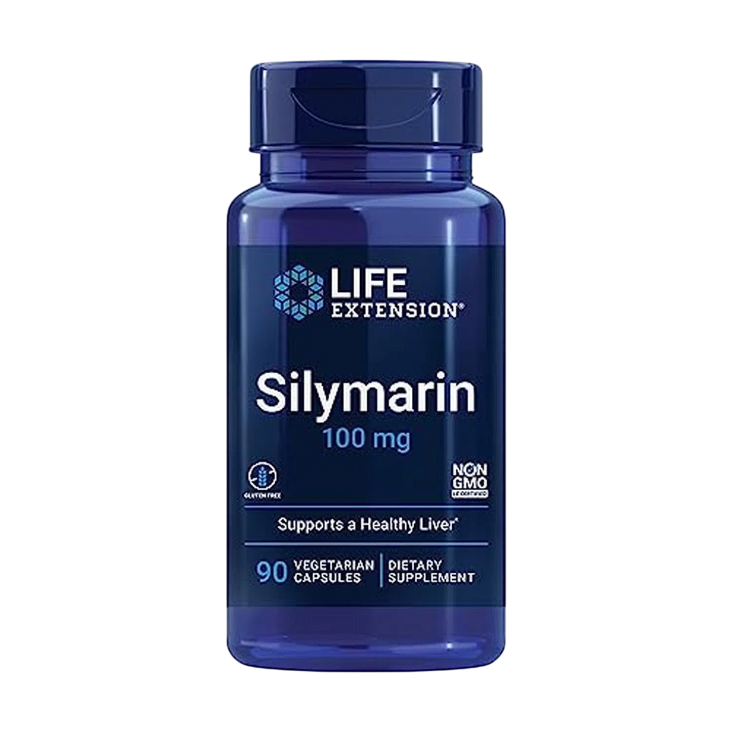 Silimarina 100 mg, 90 cápsulas – Life Extension-Wellu