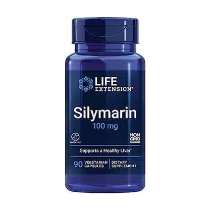 Silimarina 100 mg, 90 cápsulas – Life Extension-Wellu