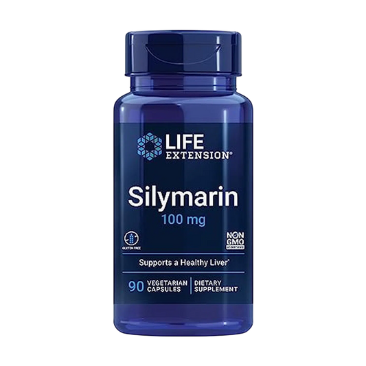 Silimarina 100 mg, 90 cápsulas – Life Extension-Wellu