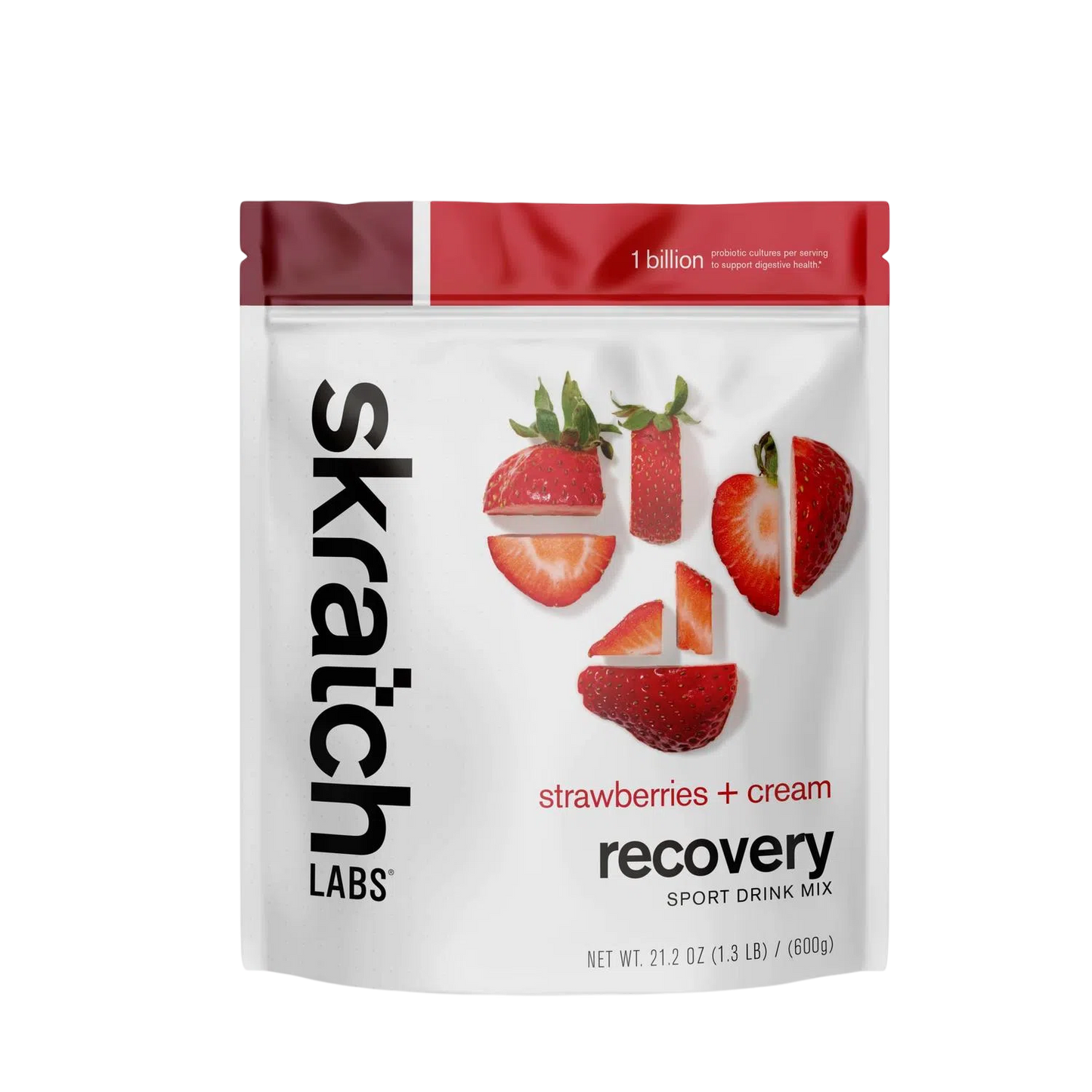 Skratch Labs Endurance Recovery Fresas c/ crema 600gr-Wellu