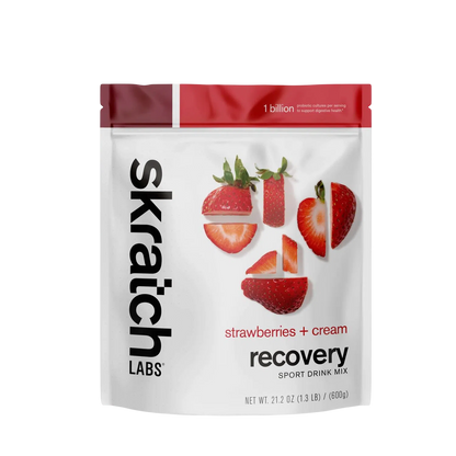 Skratch Labs Endurance Recovery Fresas c/ crema 600gr-Wellu