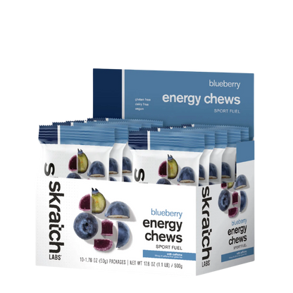 Skratch Labs Energy Chews Blueberry 50gr c/10 pz-Wellu