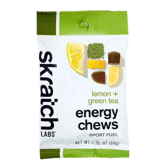 Skratch Labs Energy Chews Matcha Green Tea and Lemons 50gr-Wellu