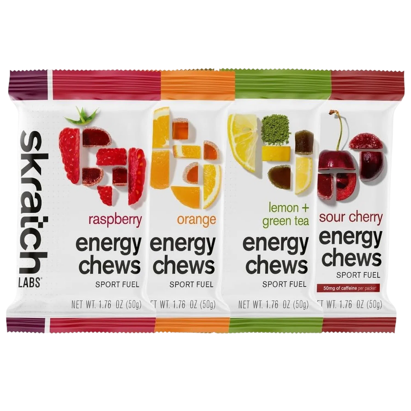 Skratch Labs Energy Chews Mix 50gr c/10 pz-Wellu