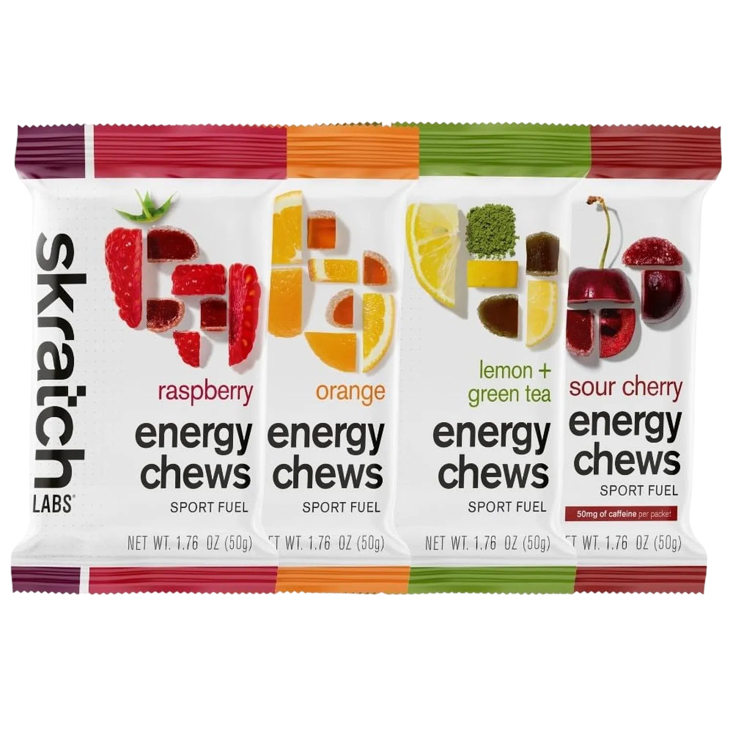 Skratch Labs Energy Chews Mix 50gr c/10 pz-Wellu