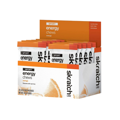 Skratch Labs Energy Chews Orange 50gr c/10 pz-Wellu