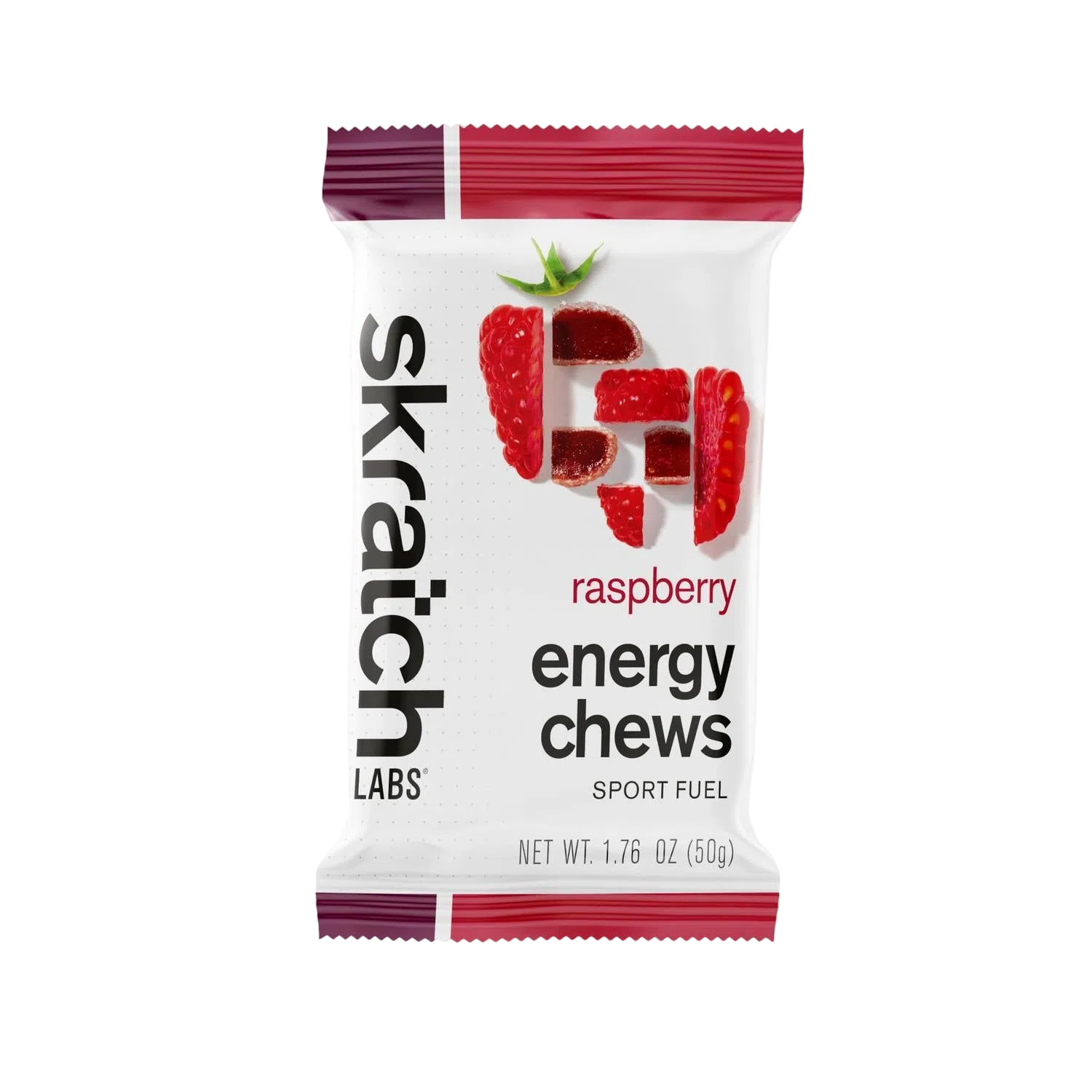 Skratch Labs Energy Chews Raspberry 50gr-Wellu