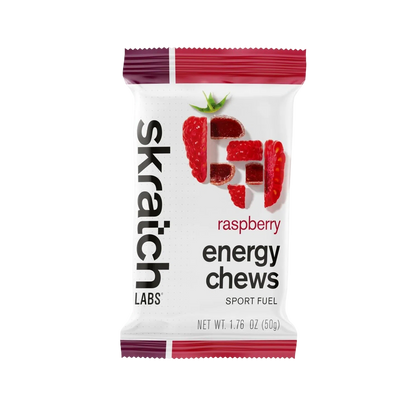 Skratch Labs Energy Chews Raspberry 50gr-Wellu