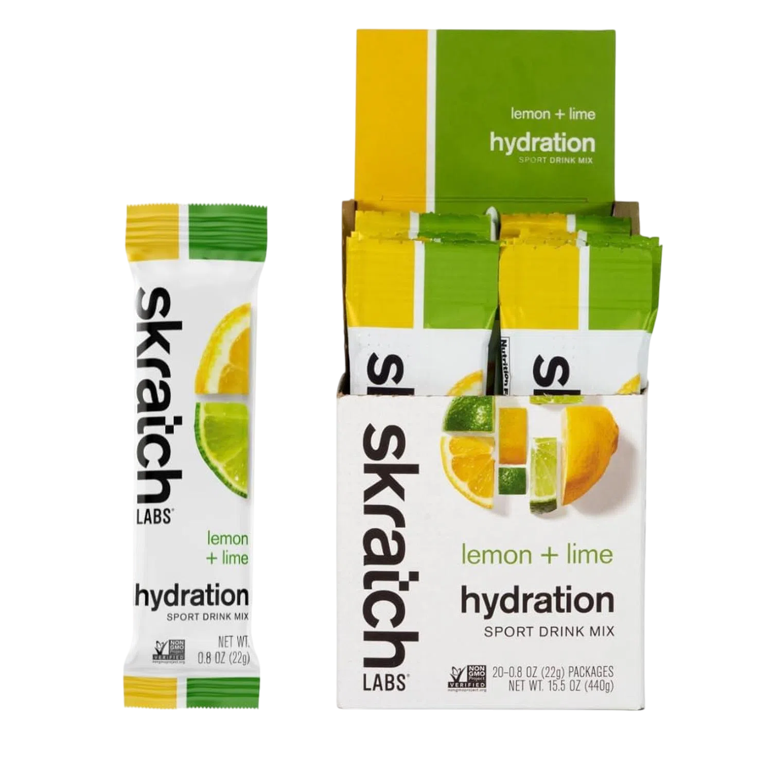 Skratch Labs Hydration Mix Lemons and Limes 440gr-Wellu