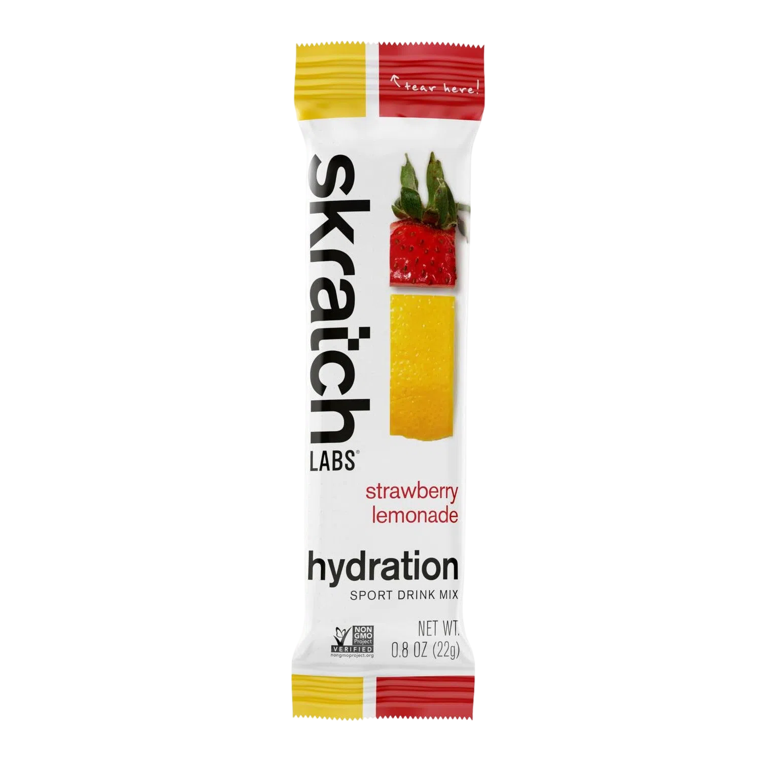 Skratch Labs Hydration Mix Strawberry Lemonade 24gr-Wellu