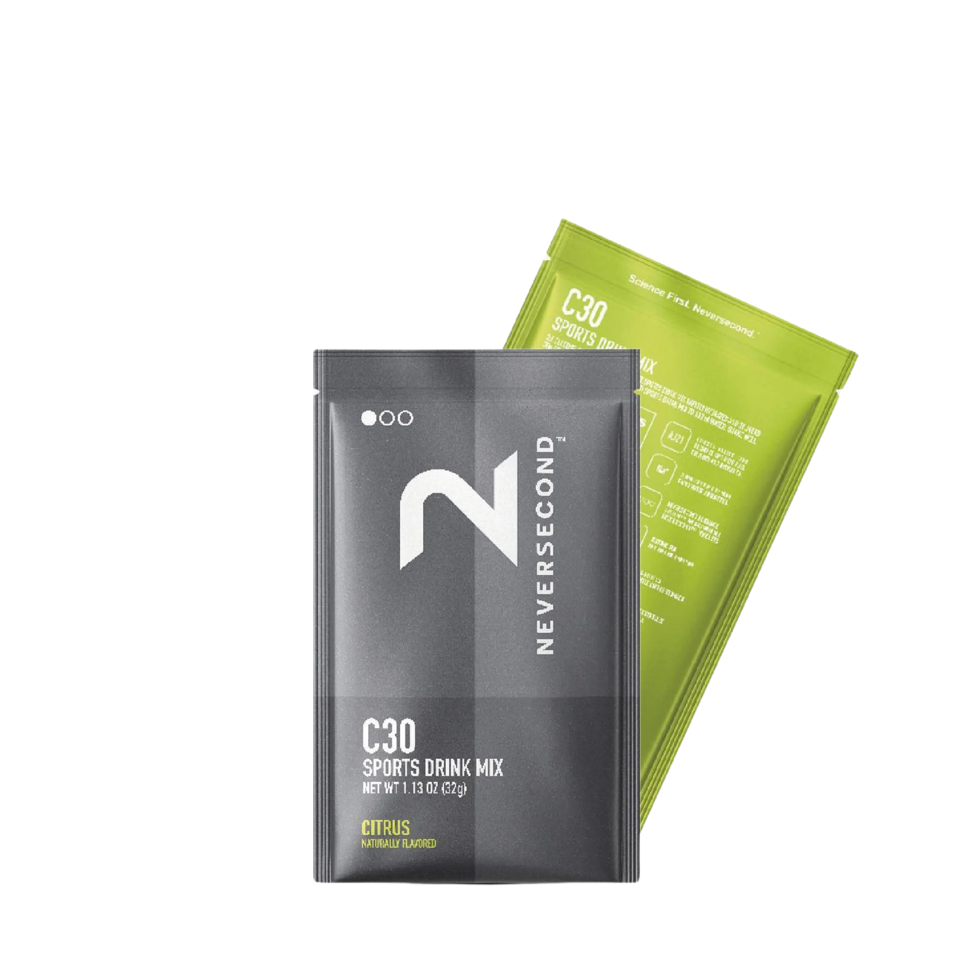 Sports Drink Mix C30 sabor Cítricos, 32 g – NeverSecond-Wellu