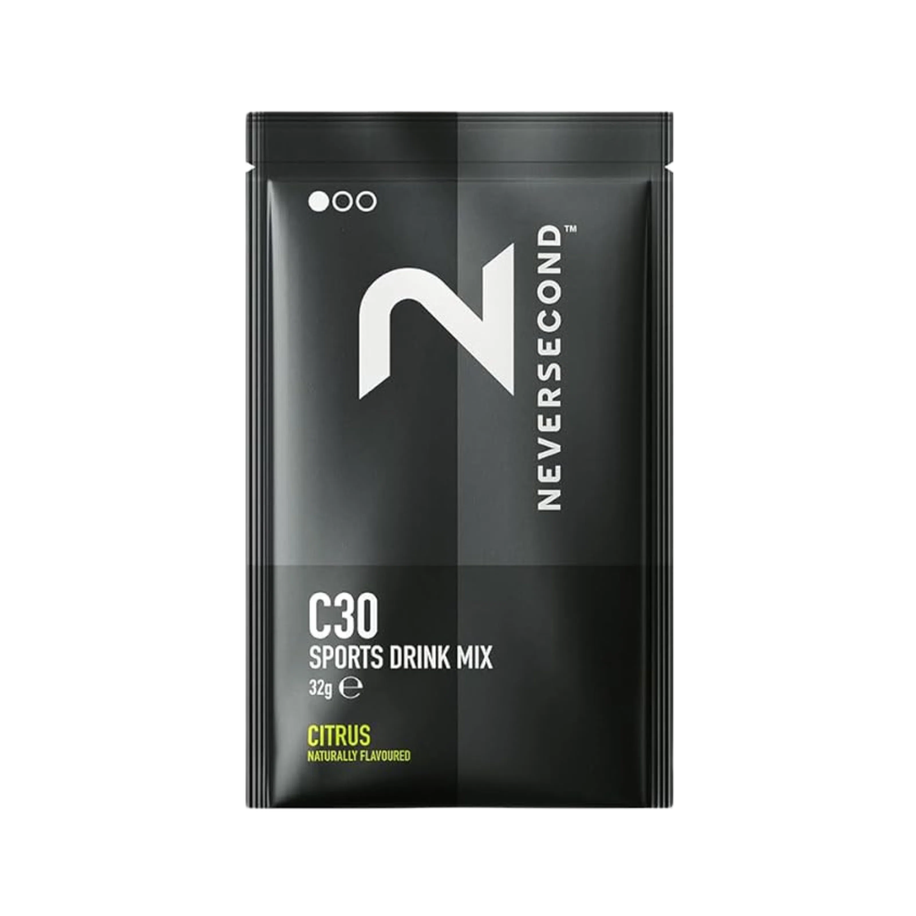 Sports Drink Mix C30 sabor Cítricos, 32 g – NeverSecond-Wellu