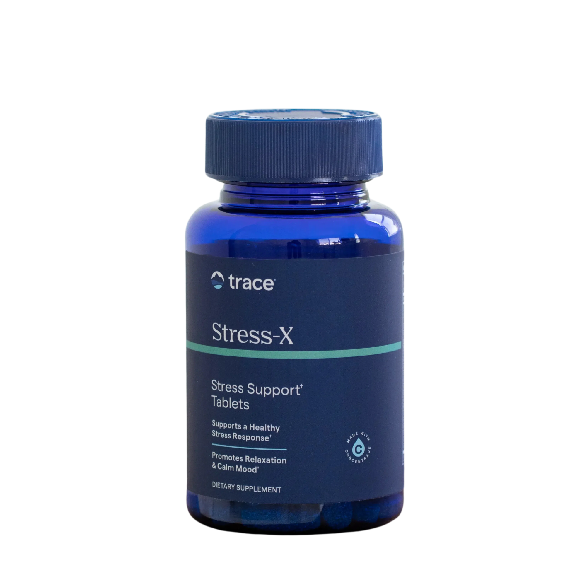 Stress-X Tablets, 60 tabletas – Trace Minerals-Wellu