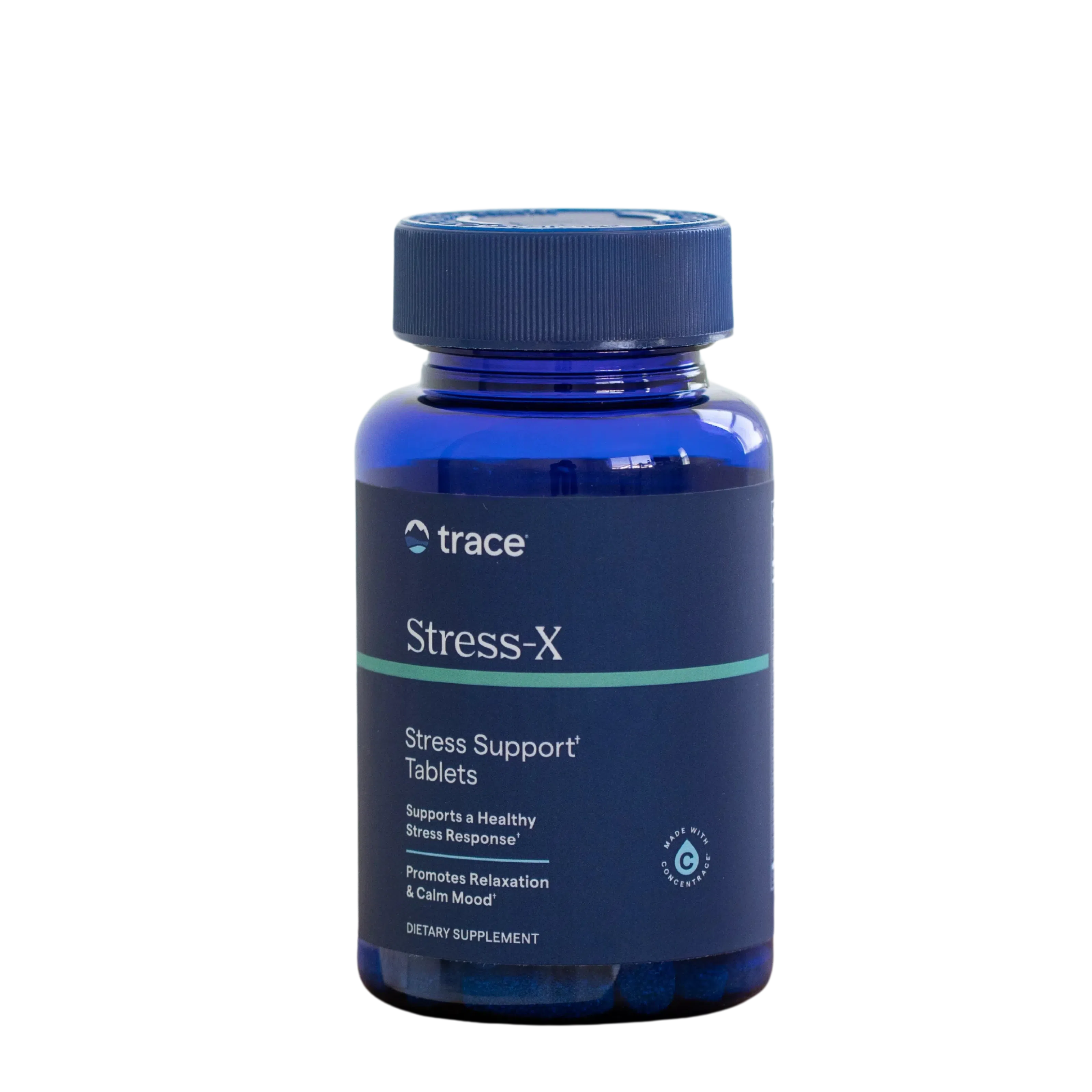 Stress-X Tablets, 60 tabletas – Trace Minerals-Wellu