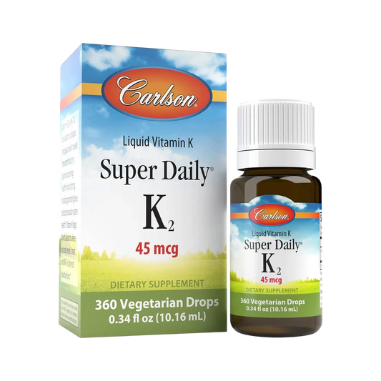 Super Daily K2, 10.16 ml – Carlson Labs-Wellu