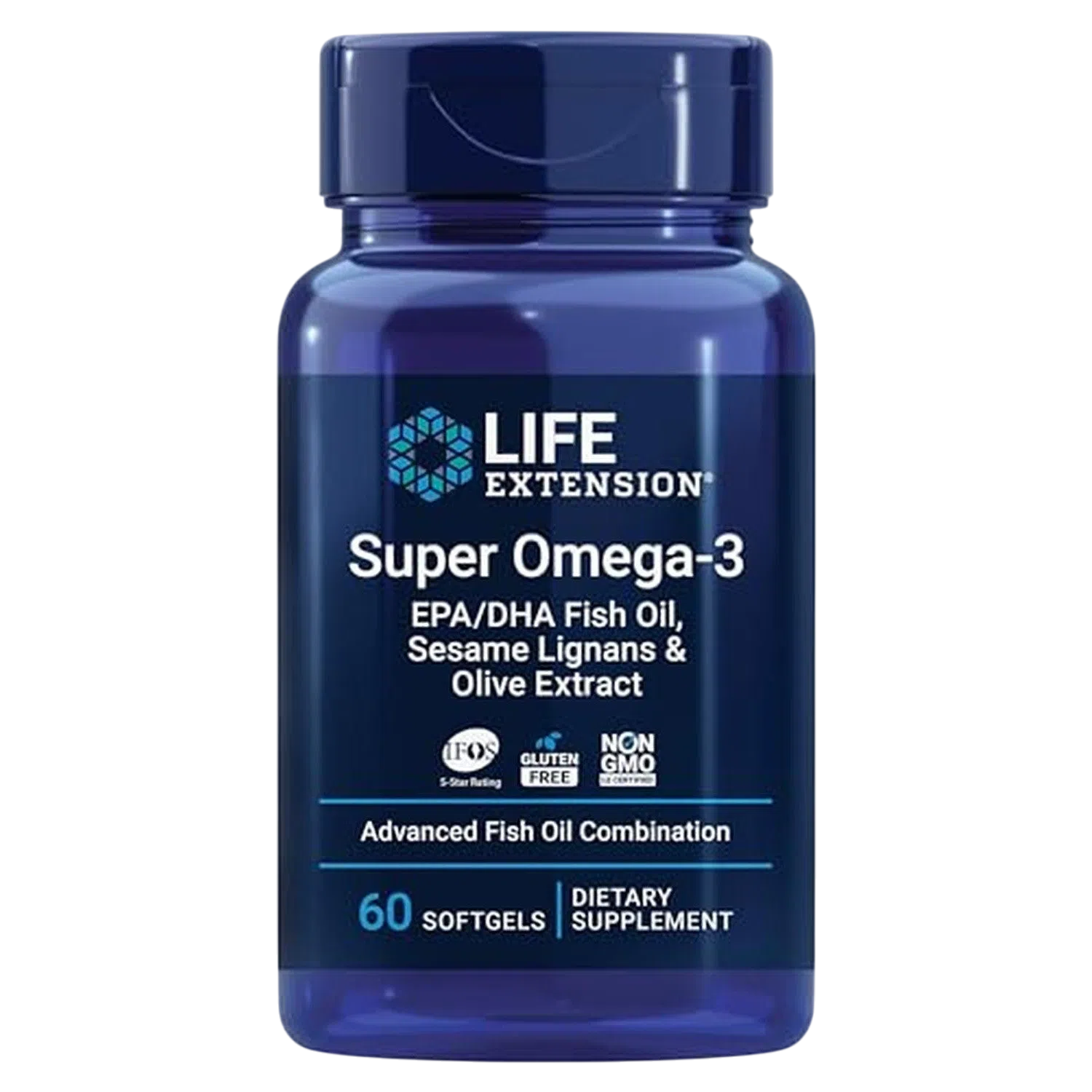 Super Omega-3, 60 Softcaps – Life Extension-Wellu