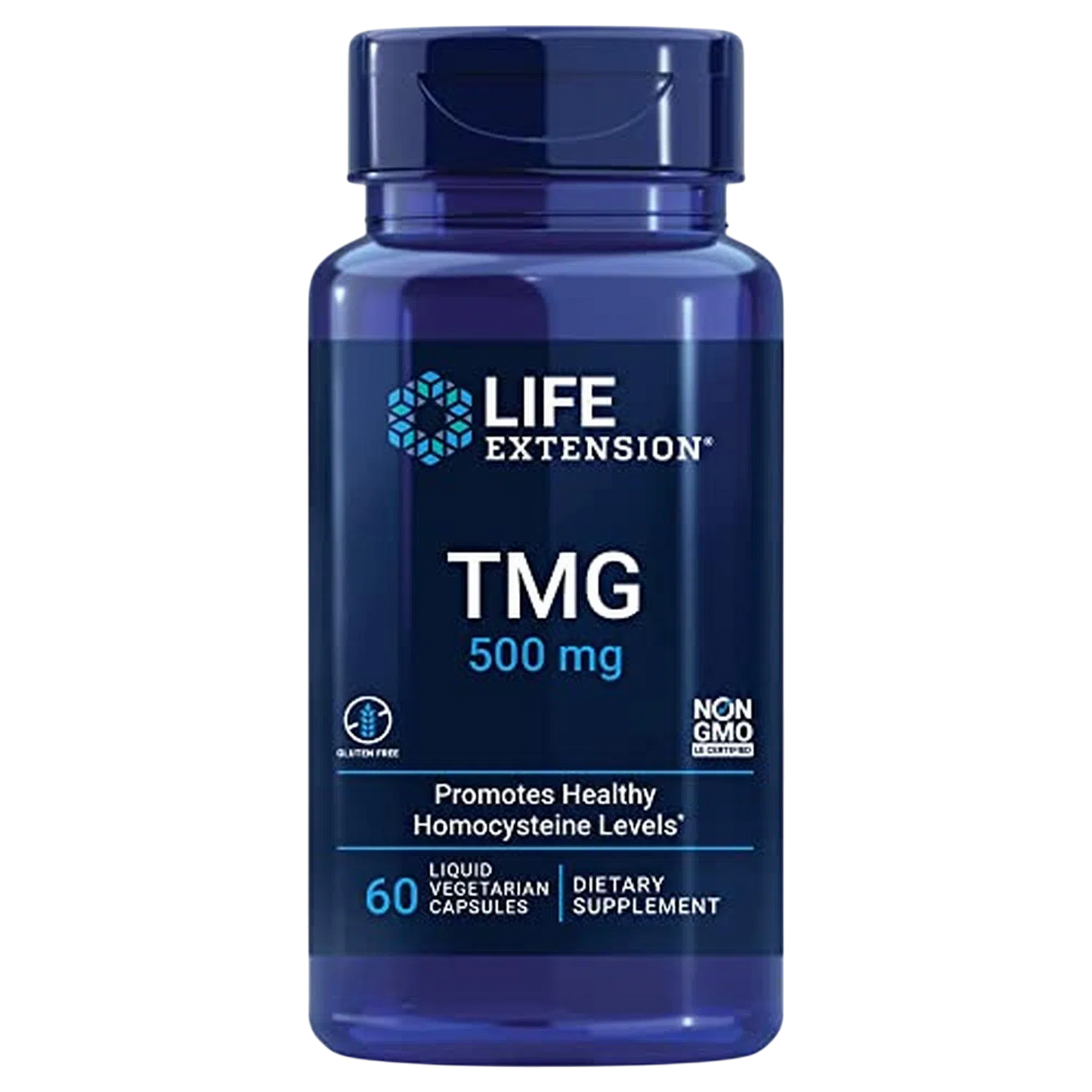 TMG 500 mg, 60 Cápsulas – Life Extension-Wellu