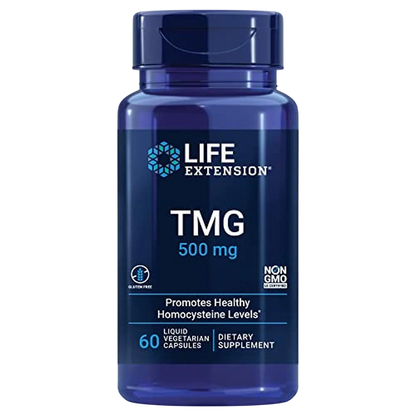 TMG 500 mg, 60 Cápsulas – Life Extension-Wellu