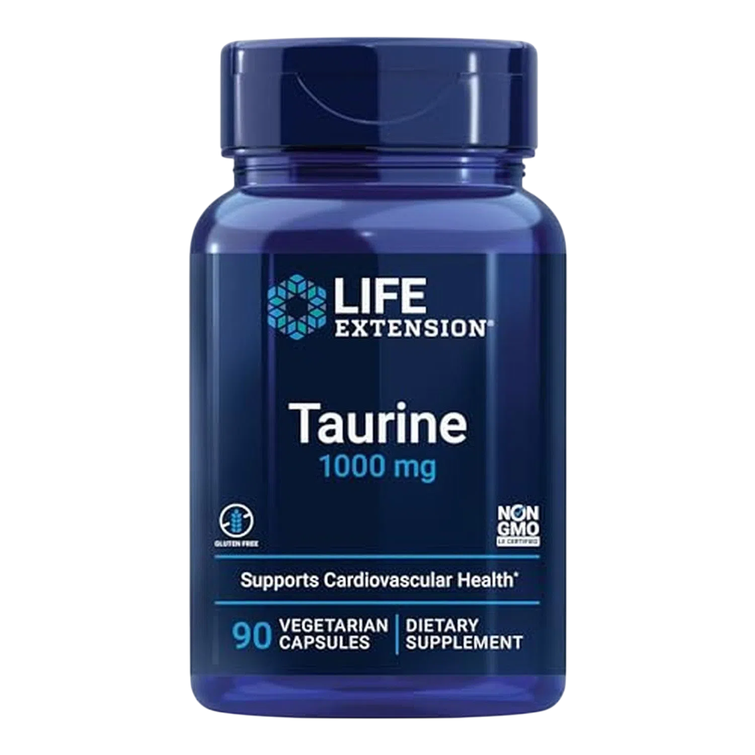 Taurina 1000mg, 90 vcaps – Life Extension-Wellu