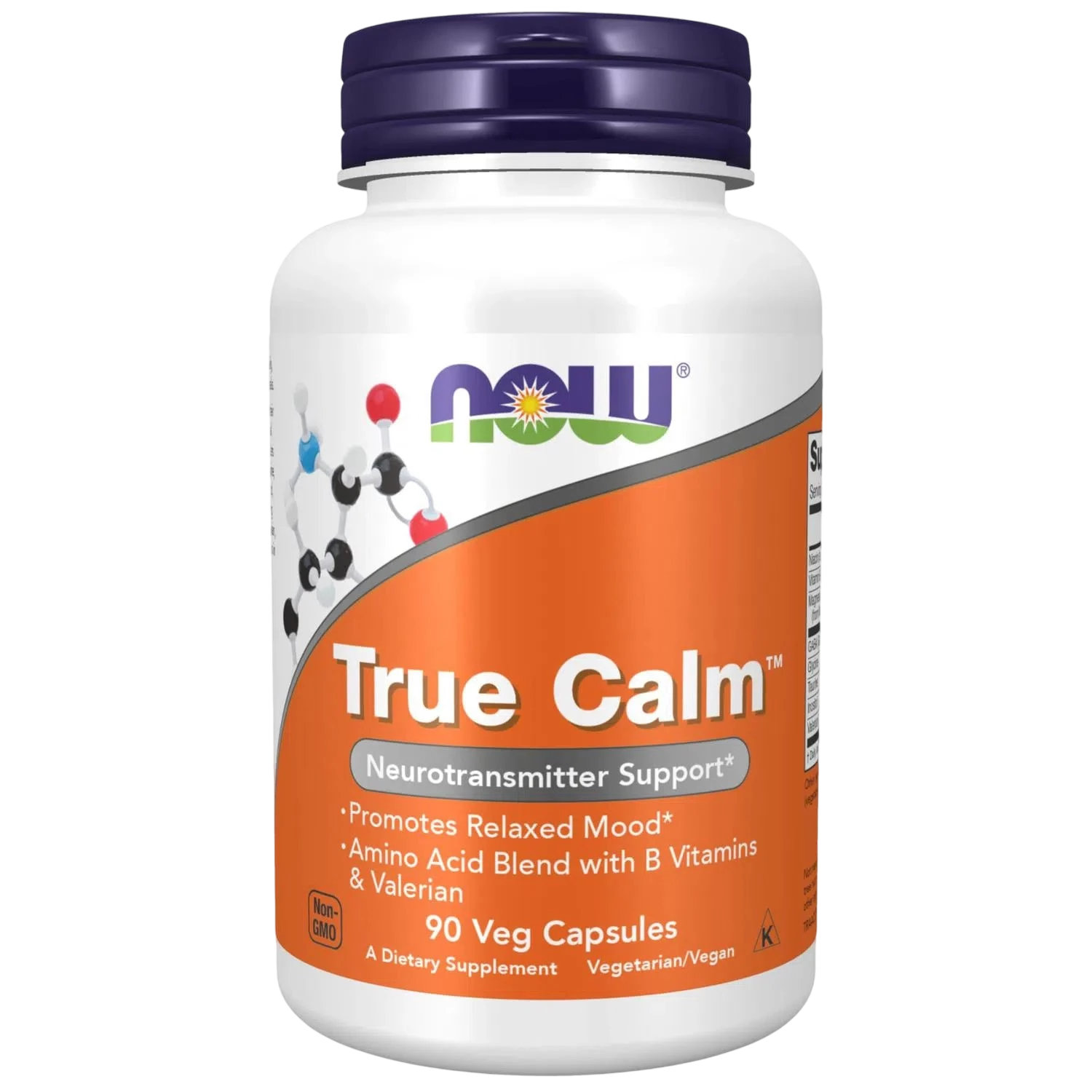 True Calm™, 90 Cápsulas Veg – NOW Foods-Wellu