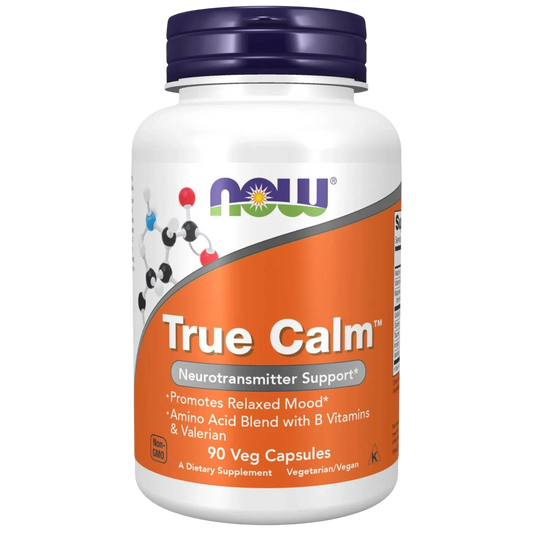 True Calm™, 90 Cápsulas Veg – NOW Foods-Wellu