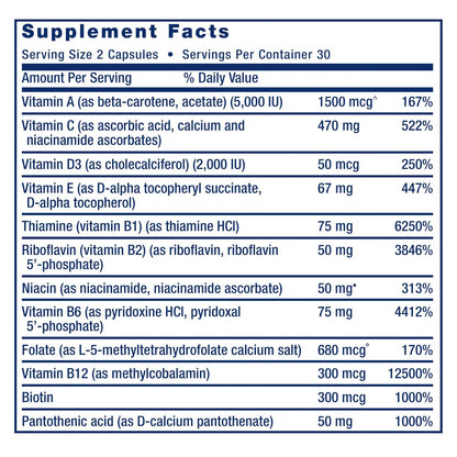 Two Per Day Multivitamínico, 60 Tabs – Life Extension-Wellu