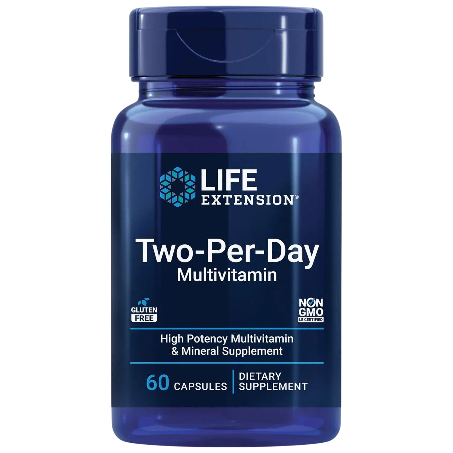 Two Per Day Multivitamínico, 60 Tabs – Life Extension-Wellu