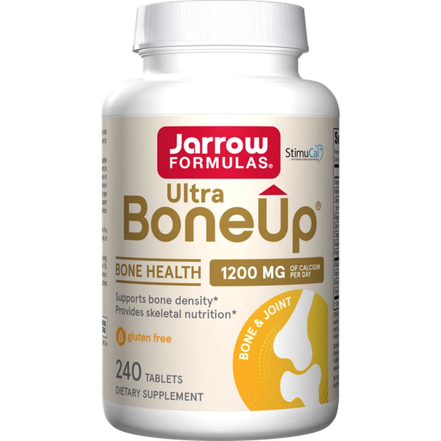 Ultra Boneup 1200mg, 240 Comprimidos – Jarrow Formulas-Wellu