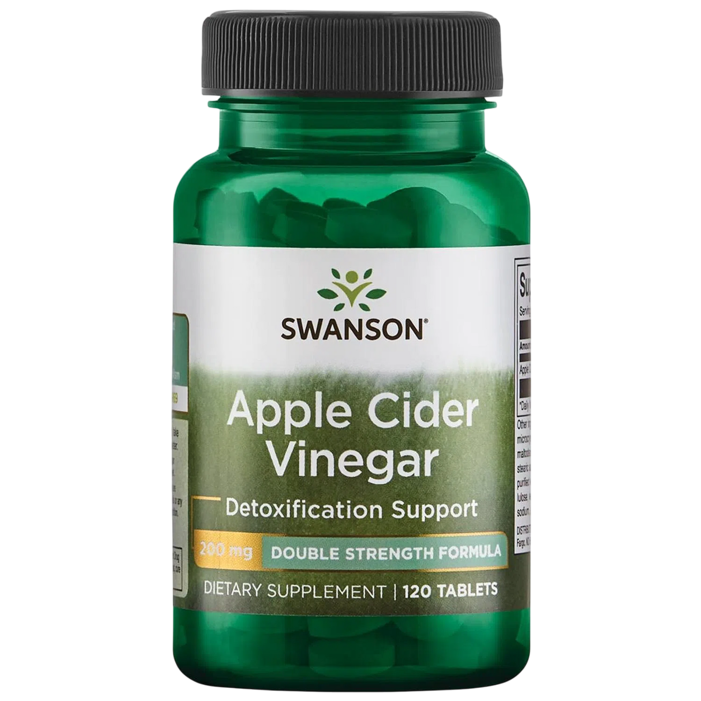 Vinagre de Sidra de Manzana 200mg, 120 Tabletas – Swanson-Wellu