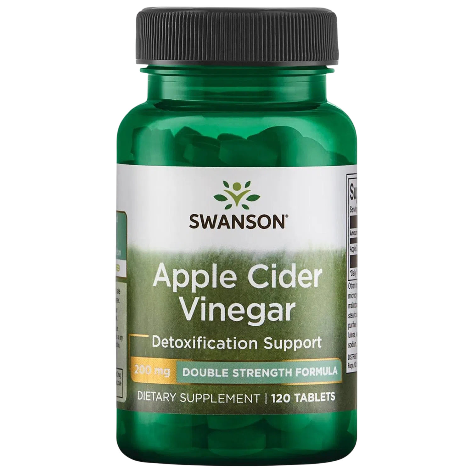 Vinagre de Sidra de Manzana 200mg, 120 Tabletas – Swanson-Wellu