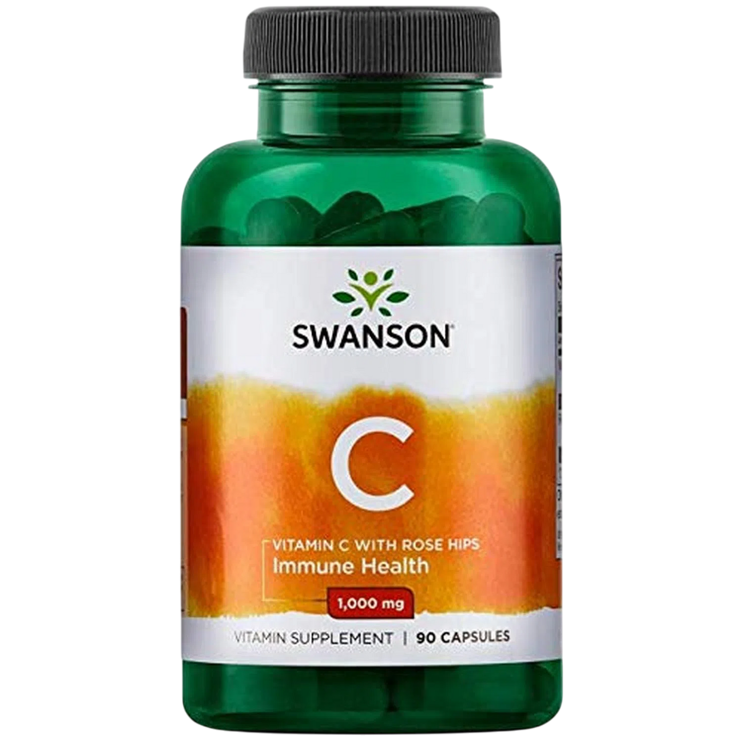 Vitamina C con Escaramujos, 90 Caps – Swanson-Wellu