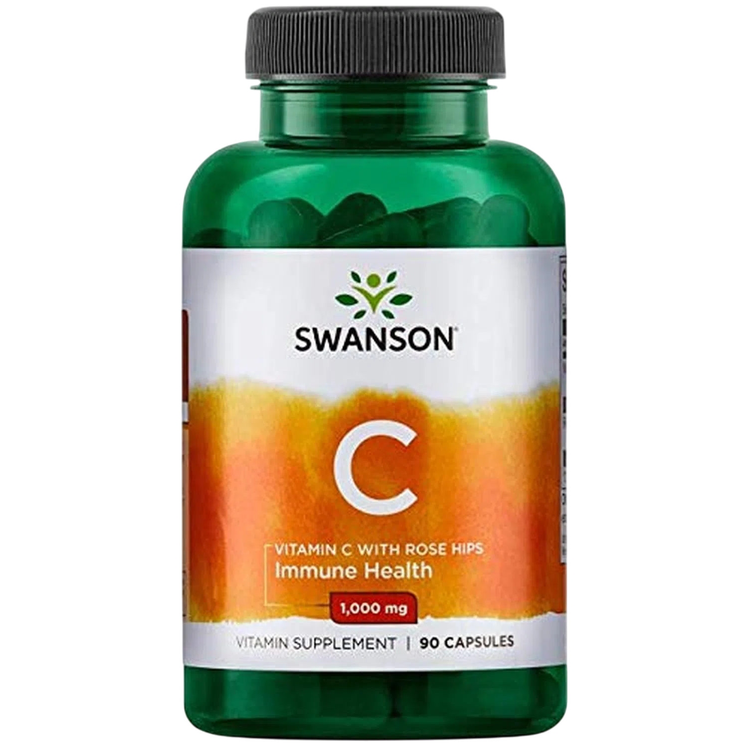 Vitamina C con Escaramujos, 90 Caps – Swanson-Wellu